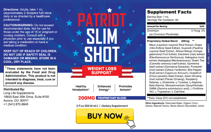 Patriot Slim Shot Reviews